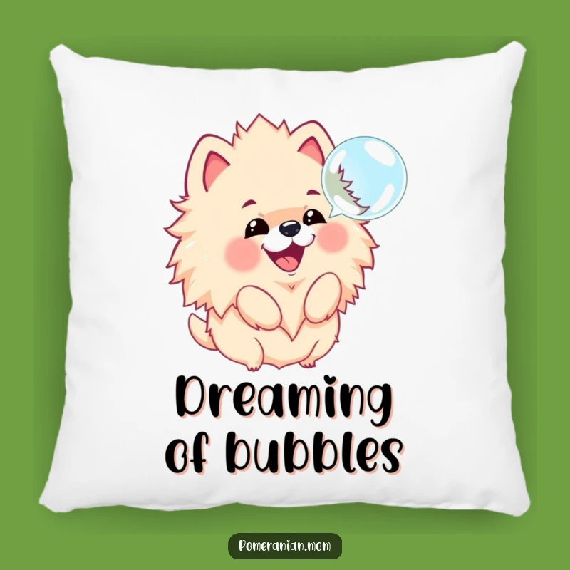 Funny Kawaii Pomeranian Pillow: Soft and Hilarious Cushion for Cozy Dog Lovers