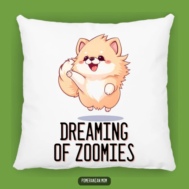 Soft Funny Kawaii Pomeranian Huggable Pillow - Comfy Gift for Dog Fans