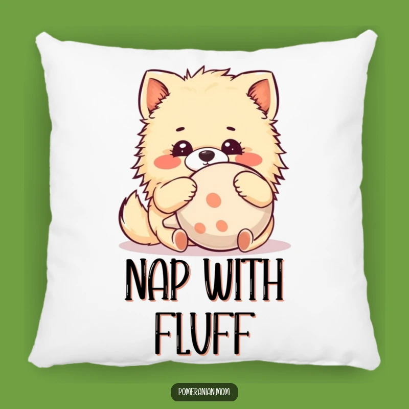 Funny Kawaii Pomeranian Pillow: Cute Dog Hugging Toy for Cozy Comfort Gift