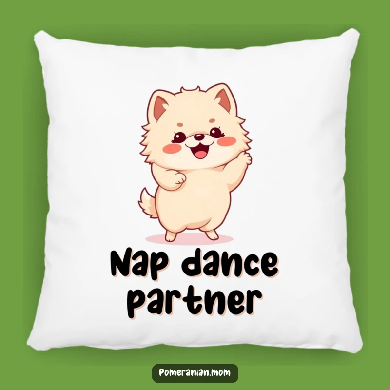 Soft Funny Kawaii Pomeranian Dance Pillow - Comfy Gift for Dog Lovers