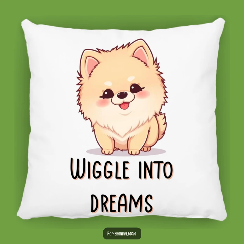 Soft Funny Kawaii Pomeranian Sniffing Pillow - Cozy & Curious Decor