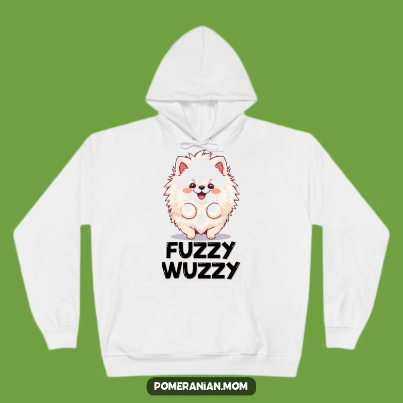 Funny Pomeranian Fluff Cloud Hoodie: Cozy Shake Dog Gift