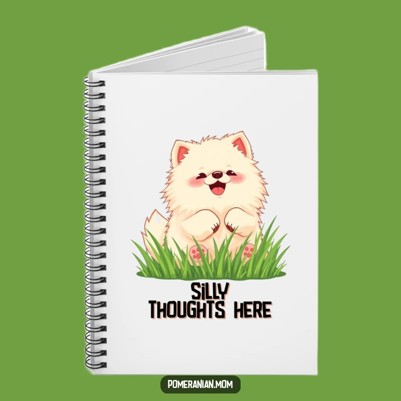 Funny Pomeranian Notebook: Kawaii Dog Journaling Fun
