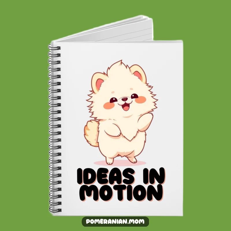 Funny Kawaii Pomeranian Notebook: Dog Lover's Journal, Perfect Humorous Gift for Notes