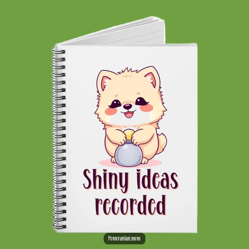 Funny Balanced Pomeranian Notebook: Jot Down Your Brilliant Ideas!